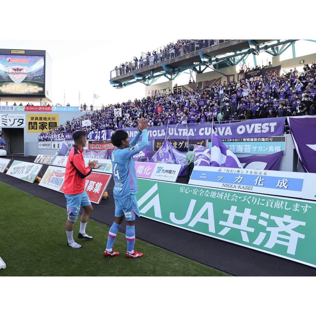 長沼洋一のインスタグラム：「初めての古巣広島戦  なんか不思議な感覚でした  応援ありがとうございました  #サガン鳥栖#サンフレッチェ広島」