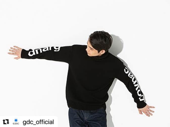 北原慎也さんのインスタグラム写真 - (北原慎也Instagram)「#Repost @gdc_official with @use.repost ・・・ PICK UP ITEM 【NOYNAC DNARG SLEEVE KNIT 】 2020AW / 全4色展開。  GDC WEBSTORE GDC ZOZOSTOREにて 大好評発売中です。  #image_models」11月5日 22時47分 - shinya.kitahara