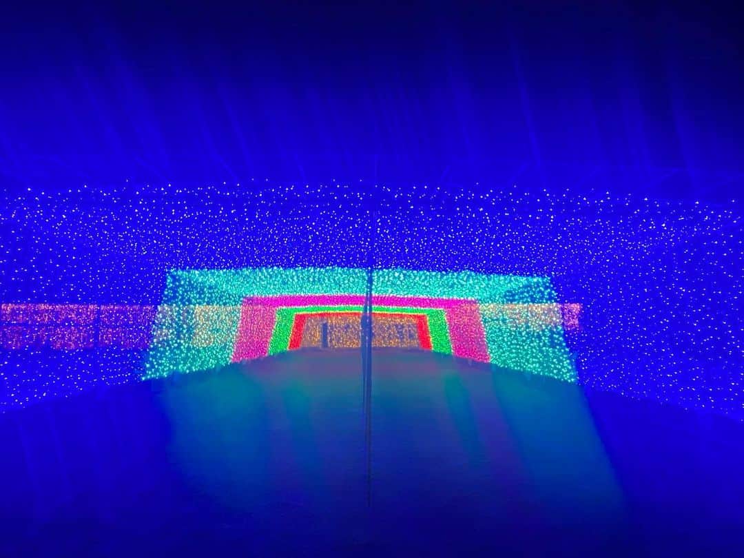 滝香織さんのインスタグラム写真 - (滝香織Instagram)「. . タオル美術館からのイルミネーション＆3Dプロジェクションマッピングの中継✨ @towelmuseum   タオル美術館のキャラクター#たおりん も登場してくれて、楽しい中継になりました✨  今年新しく登場した#虹のトンネル に、長さが300メートルもある#光のトンネル  スタッフのりかちゃんが、彼氏目線でと、後ろから追っかけの写真を撮ってくれました🤣😁😆  今年の3Dプロジェクションマッピングのテーマは、#ムーミン ✨ 巨大な壁に、ムーミンの物語の世界が広がります😆  ぜひ冬のデートにいかがですか😉  #イルミネーション #プロジェクションマッピング #クリスマス  #愛媛 #砥部 #砥部町 #ゆるキャラ #テレビ #アナウンサー #女子アナ」11月6日 16時09分 - kaorin_taki