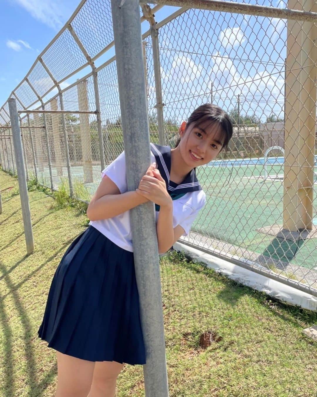 松島かのん　制服 