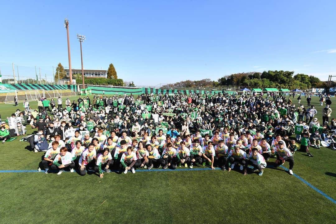のインスタグラム：「2022 VERDY FAMILY FES ありがとうございました。 . #東京ヴェルディ #VERDYFAMILYFES #ファン感謝祭」
