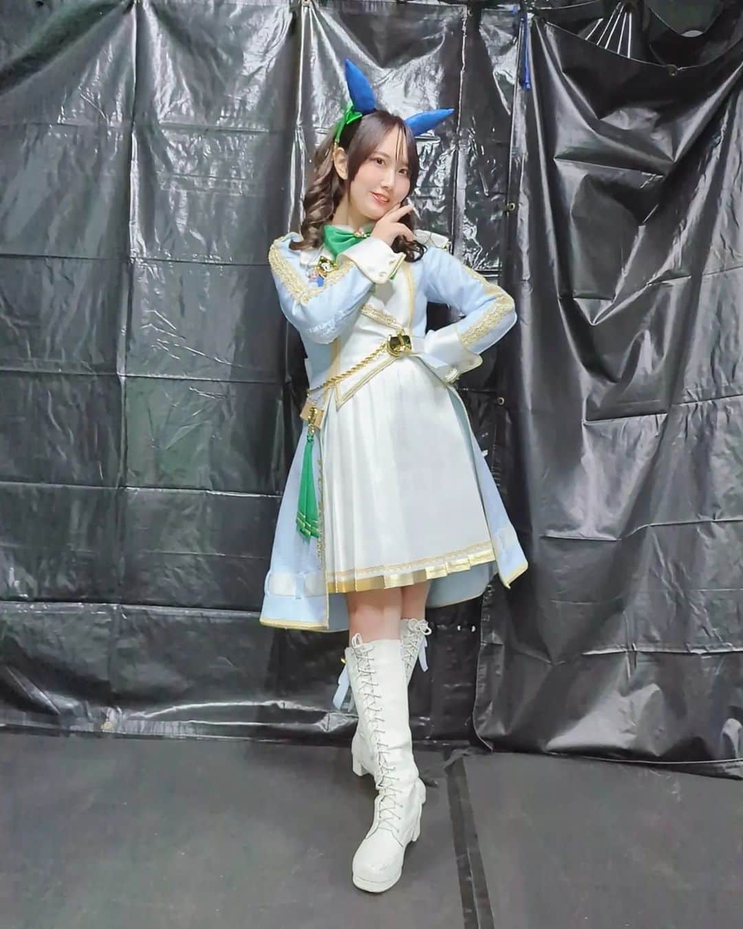 佐伯伊織のインスタグラム：「…  ウマ娘4th DAY2 （長谷川育美さんに撮ってもらった）」