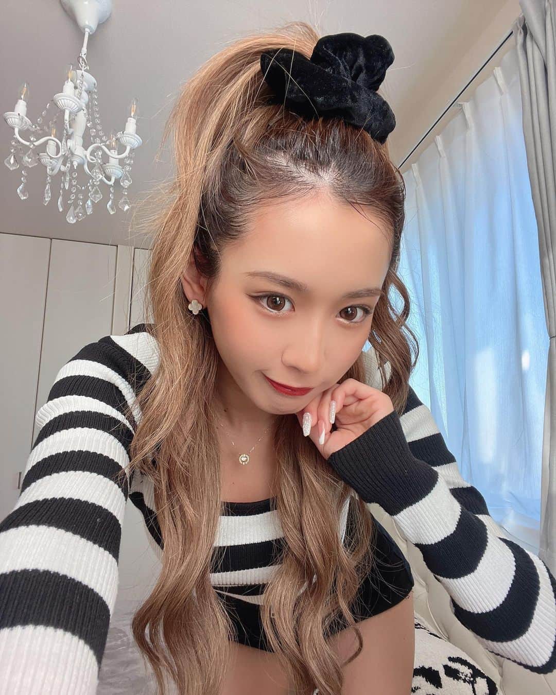 田村月光（ツッキー）のインスタグラム：「まつ毛ないのどうかな？🌺」