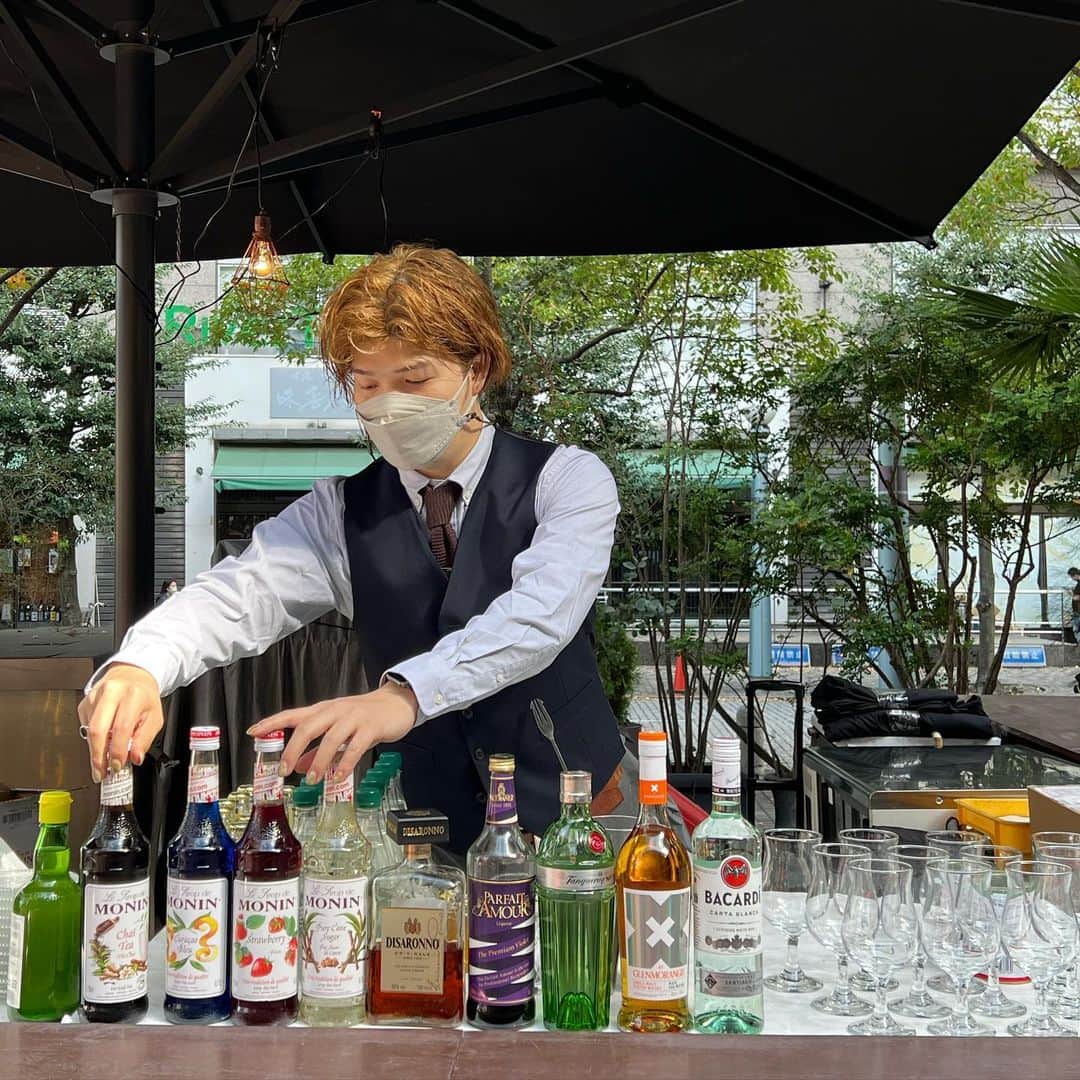 Tamakiのインスタグラム：「東京カクテル7デイズありがとうございました🍹  RIZAP始めて少し痩せてきたかも！！ いつでも紹介できるのでご連絡ください〜💪🏻  #フィットネス #トレーニング #筋トレ #ダイエット #rizap #ライザップ #ボディメイク #ダイエット記録 #低糖質 #ライザップ男子 #PR」