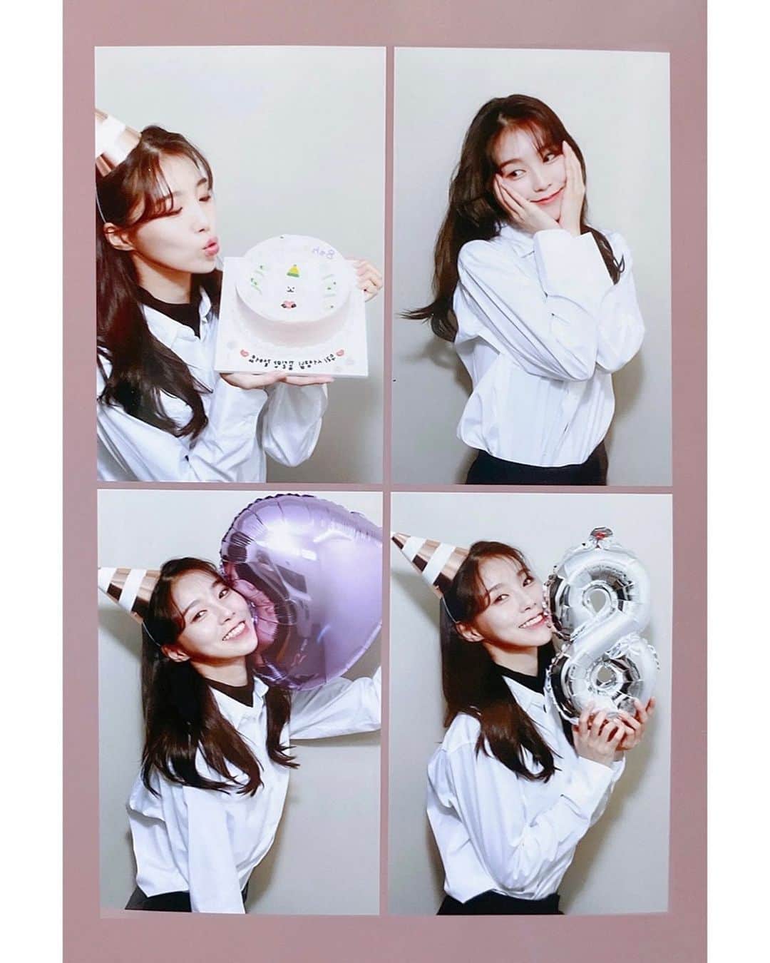 ソヨンのインスタグラム：「🤍 데뷔 8주년 축하해 주셔서 정말 고맙습니다! 항상 지켜봐 주시고 응원해주신 덕분에  지금의 제가 있고 더 성장할 수 있었습니다.  제가 더 잘할게요 앞으로도 우리 함께 행복해요~ 진심으로 많이 사랑합니다!🫶🏻」