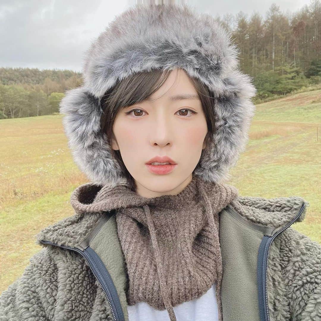 樋口柚子のインスタグラム：「最高の季節🍁満喫中🤭」