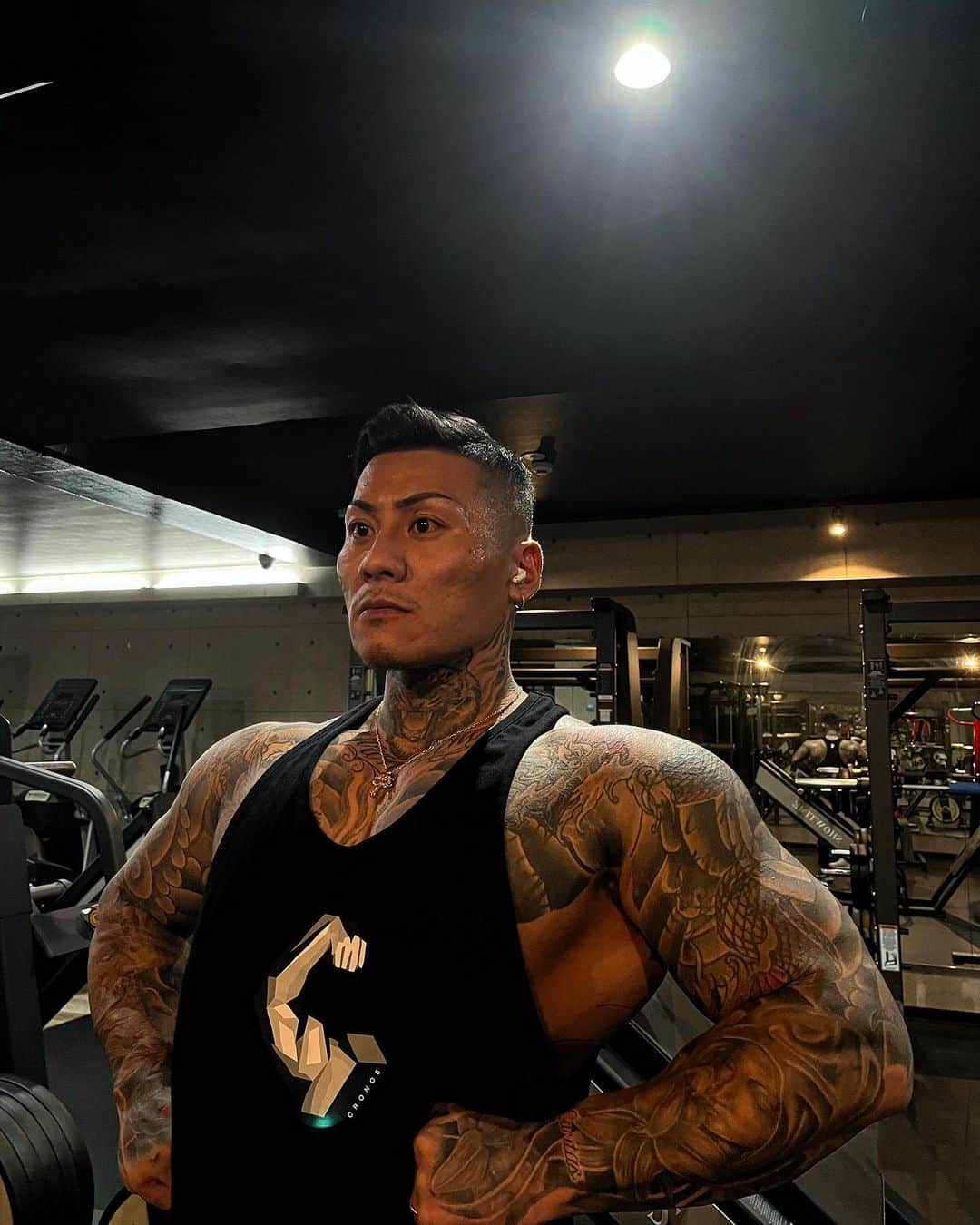 中村直輝さんのインスタグラム写真 - (中村直輝Instagram)「#fitness#workout#gym#physique#bodybuilding#tattoo#japanesetattoo#筋肉#筋トレ#クロノス#クロノスアパレル   I'm Japanese🇯🇵」11月7日 22時54分 - _naokinakamura_