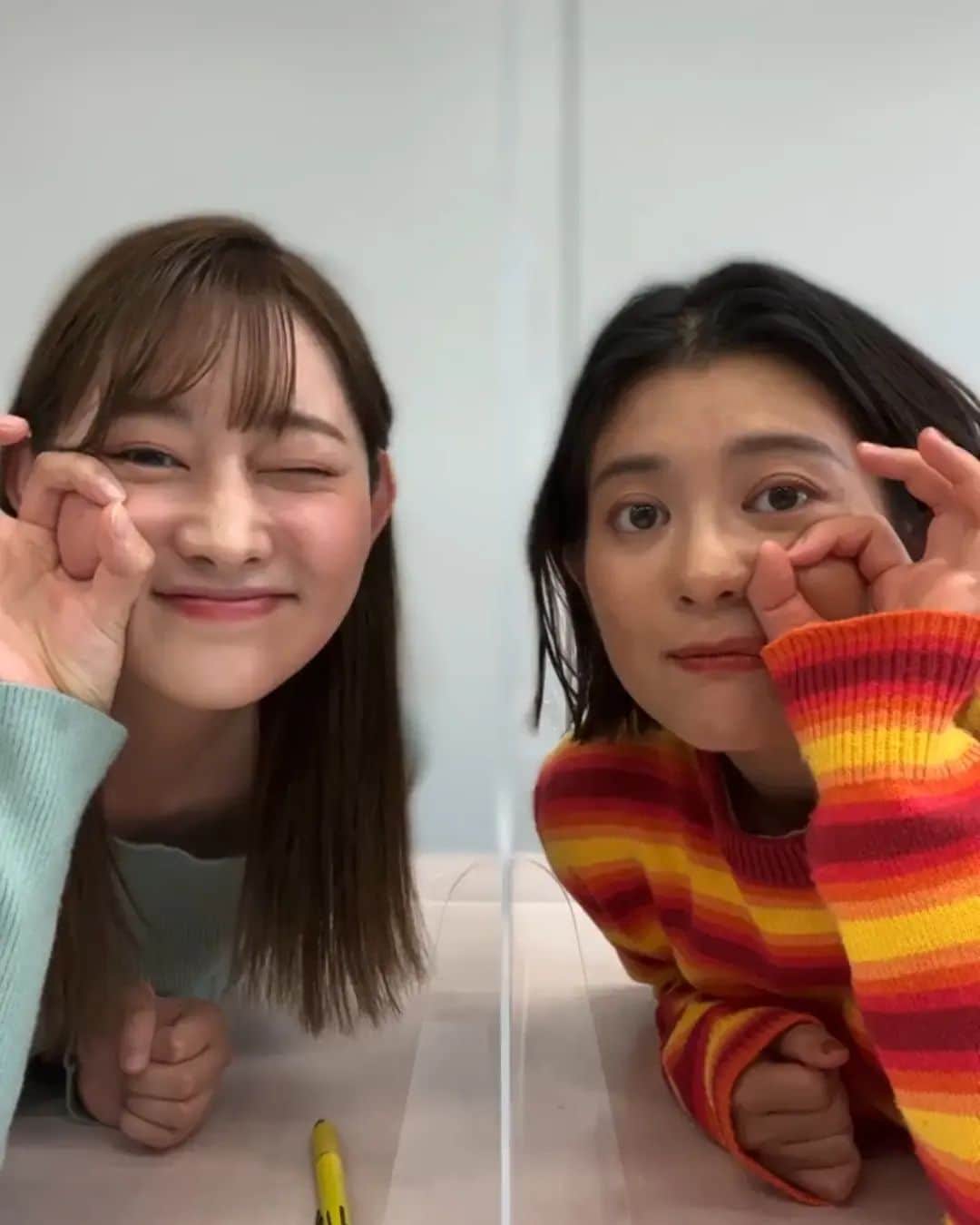 女子アナ好きみっきーさんのインスタグラム写真 - (女子アナ好きみっきーInstagram)「並木万里菜ちゃん＆森山みなみちゃん❤️ まりみなインスタライブ可愛かった👼💞 #並木万里菜 #森山みなみ #テレ朝 #アナウンサー #かわいい #美女 #MarinaNamiki #MinamiMoriyama #tvasahi #announcers」11月8日 12時48分 - mikiya_m39