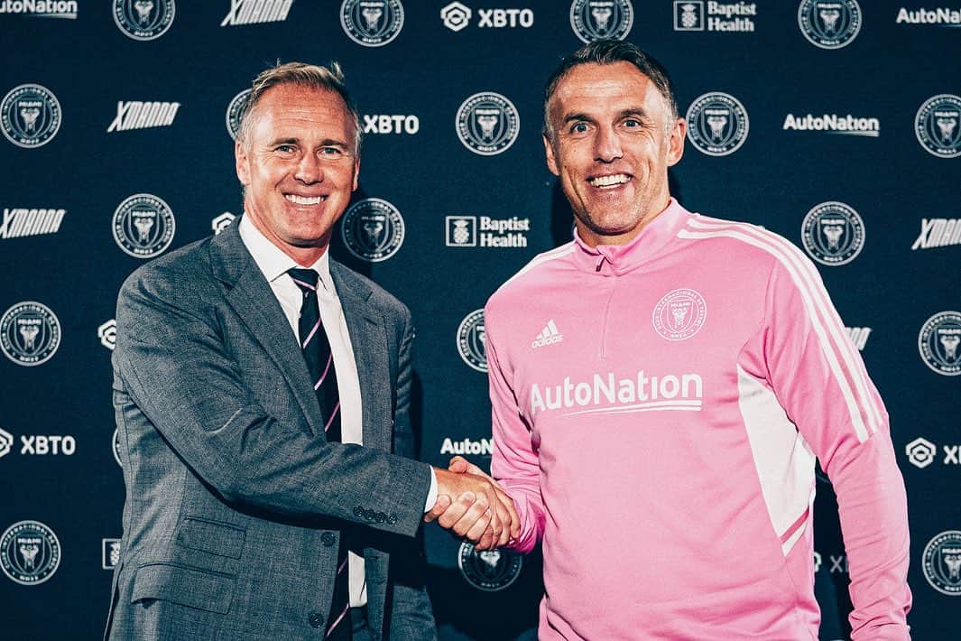 フィリップ・ネヴィルのインスタグラム：「Really happy to be remaining at Inter Miami for the 2023 season   Looking forward to continuing the journey and can't wait for the 2023 season to start!」