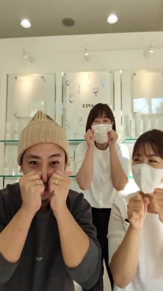 寺井幸也のインスタグラム：「POLAさんと浮腫みLIVE👏 @pola_nakameguro」