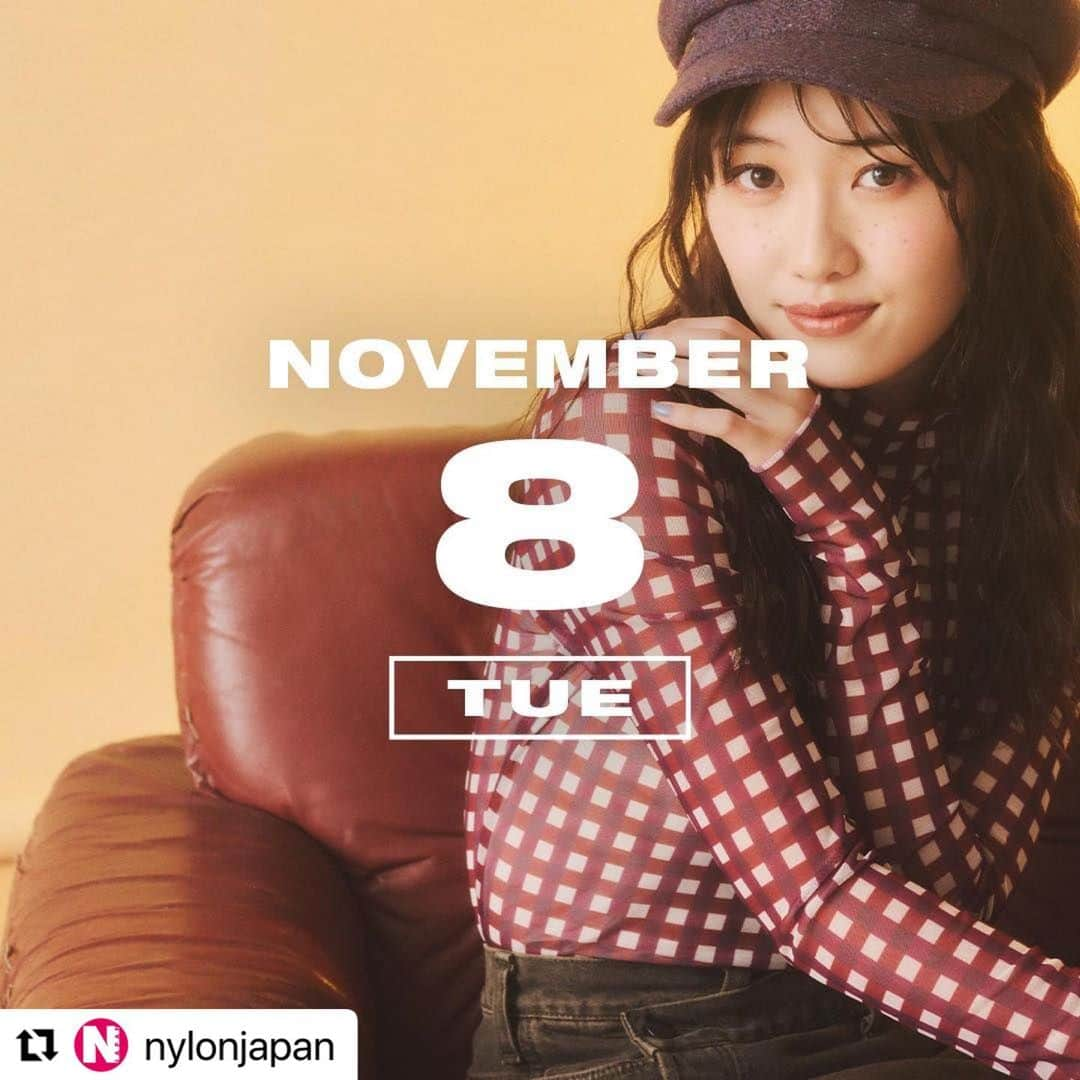 工藤遥さんのインスタグラム写真 - (工藤遥Instagram)「. #Repost @nylonjapan with @use.repost ・・・ 11月8日は『カプチーノの日』。エスプレッソとふわふわのフォームミルク……そのほどよい苦味が心をホッとさせてくれる。今日は工藤遥と、カプチーノで一息ついて。  NYLON.JPでは「365日、毎日がアニバーサリー」をテーマに、ファッショナブルでユニークなスタイリングを毎日提案しているよ！  nylon.jp/365/2022/11  MODEL：HARUKA KUDO（JUSTPRO） @haruka_kudo.official   #365anniversary #fashion #makeup #bomdiaeauty#style #今日は何の日 #make #nylonjapan #nylonjp #coordinated #coordinates#ootd #outfit #coordinate #photography #beautiful #photooftheday」11月8日 15時13分 - haruka_kudo.official