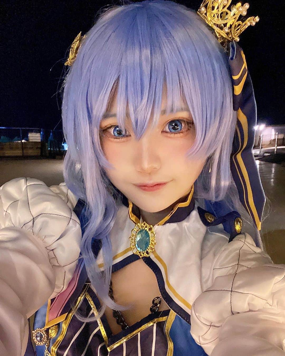 小塩てるのインスタグラム：「アップのすいちゃん☄️」