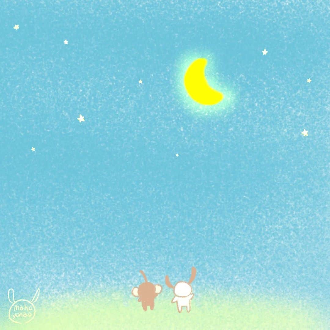 與猶茉穂のインスタグラム：「天体ショー楽しんでいますか？🌝  わたしも見ています👀  #皆既月食」