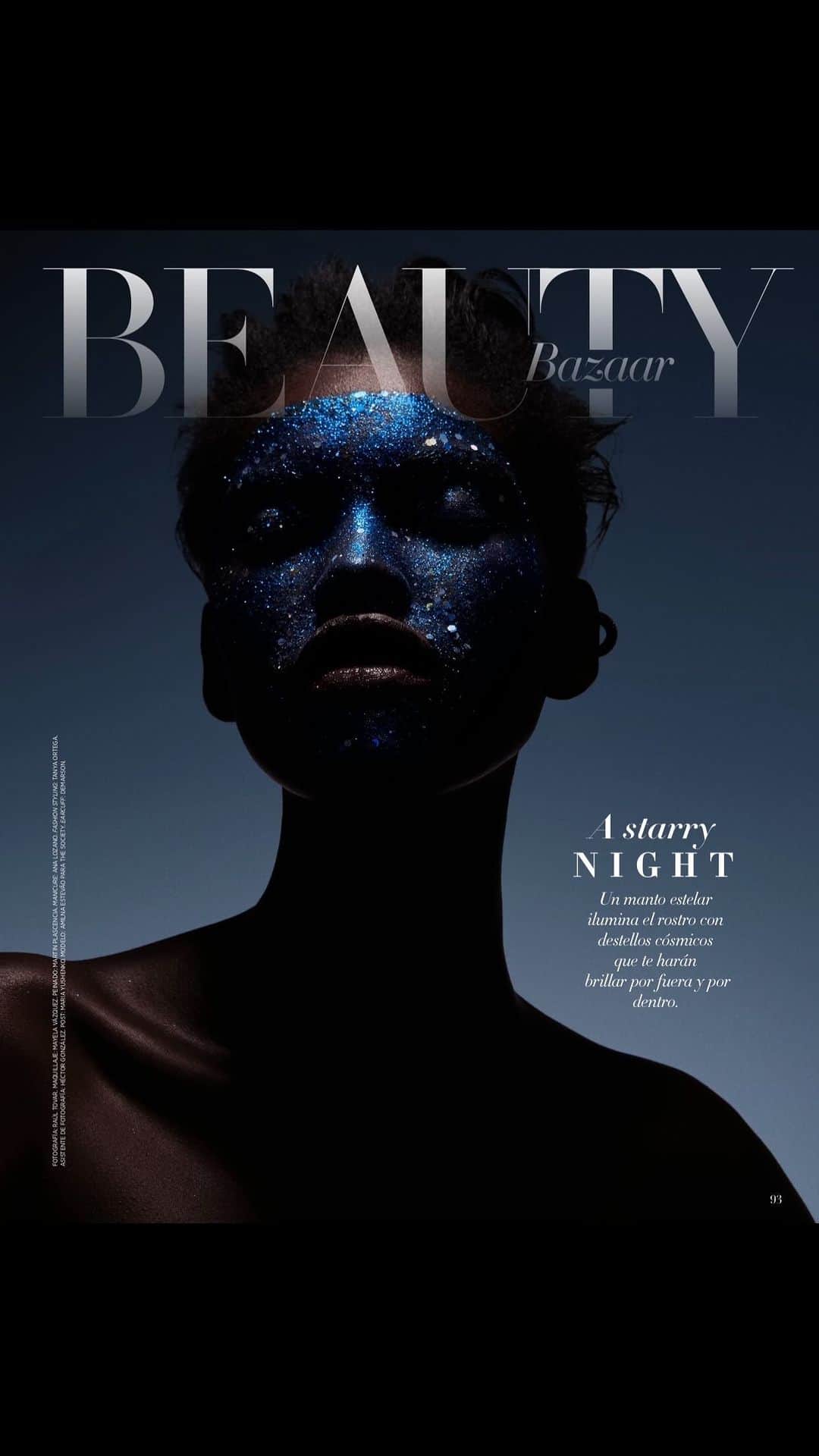 Mayela Vazquezのインスタグラム：「The process behind Novembers Beauty Cover Story for @harpersbazaarmx 🤩 Shooting this editorial was a dream!  PHOTOGRAPHER @raultovar  MODEL @officialamilnaestevao  STYLING @tanya.ortegaa  HAIR @mrtnplascencia  NAILS @ancamaga  MAKEUP @mayelavazquezbeauty  SPECIAL THANKS @majoguzman」