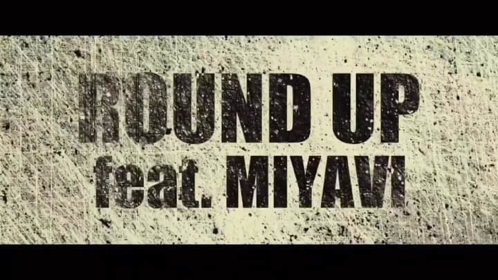 のインスタグラム：「”𝐑𝐎𝐔𝐍𝐃 𝐔𝐏  𝐟𝐞𝐚𝐭. 𝐌𝐈𝐘𝐀𝐕𝐈“ Full ver : https://youtu.be/YEFa4koHGaY  👊🏻👊🏻💥🎸  #犯罪都市 #THERAMPAGE #MIYAVI」
