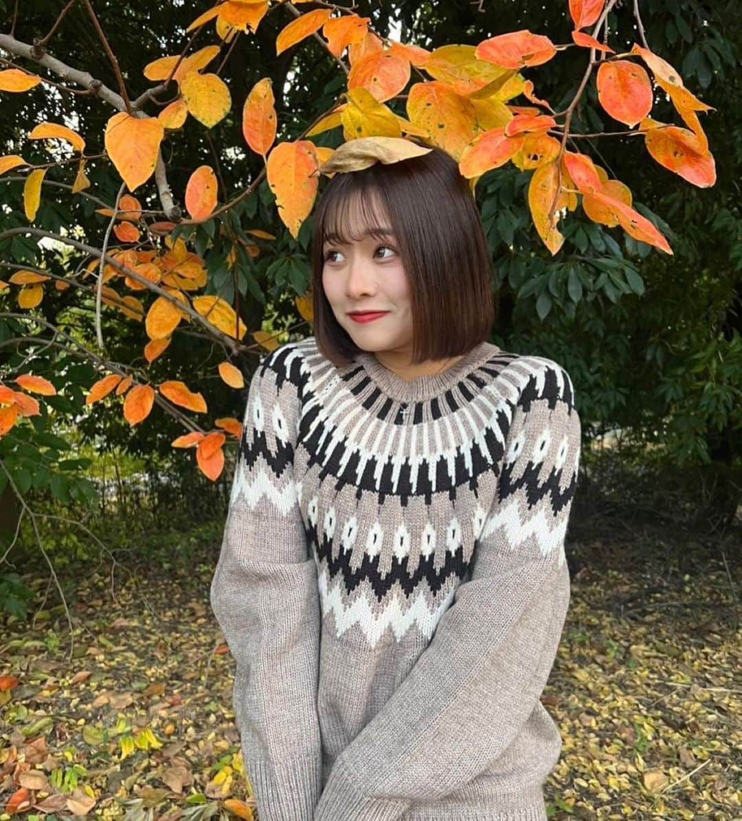 上ノ堀結愛さんのインスタグラム写真 - (上ノ堀結愛Instagram)「今年は茶色の服多めになりそう🍂」11月9日 18時59分 - yua.0201