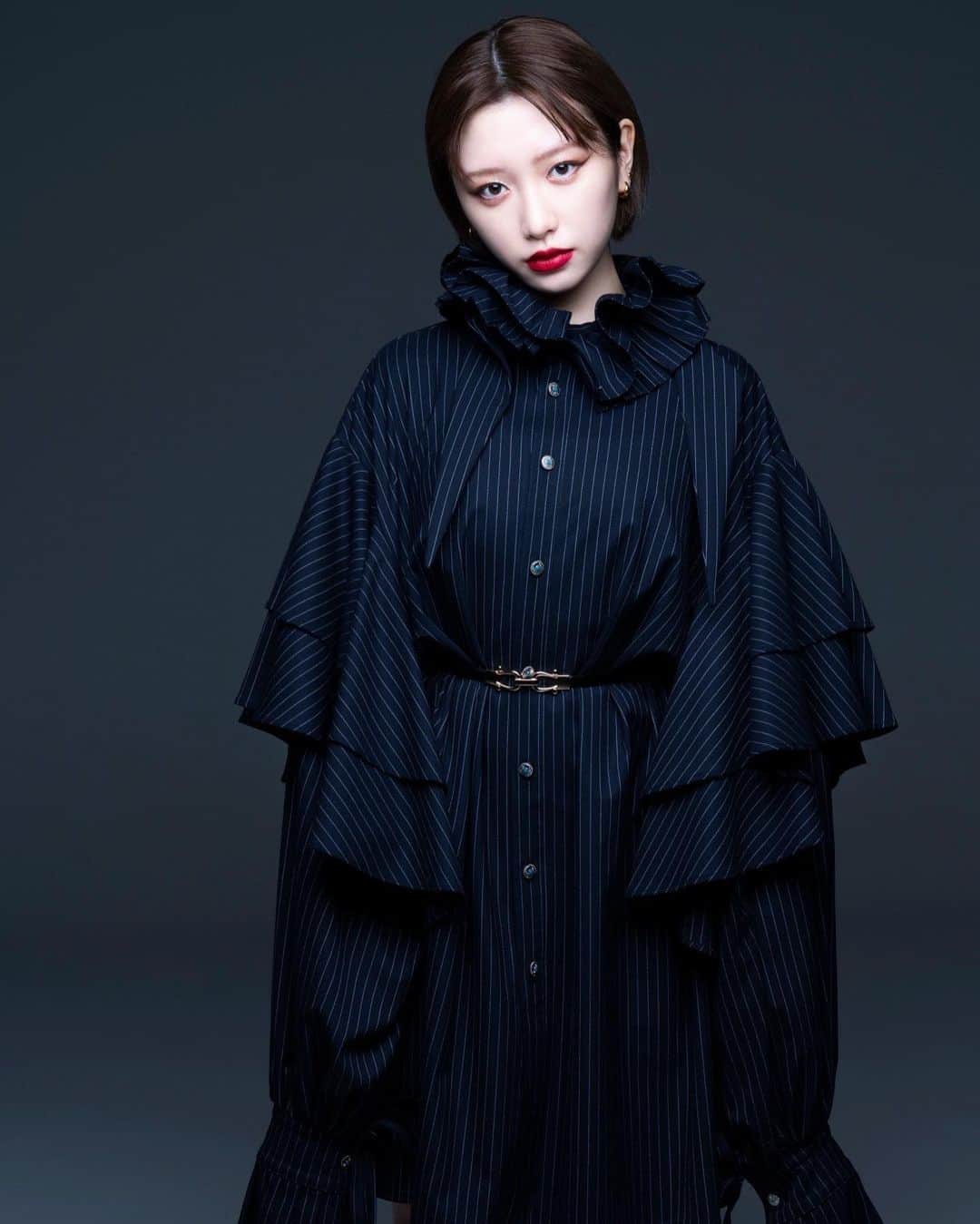 吉田凜音のインスタグラム：「別パターンも💄」