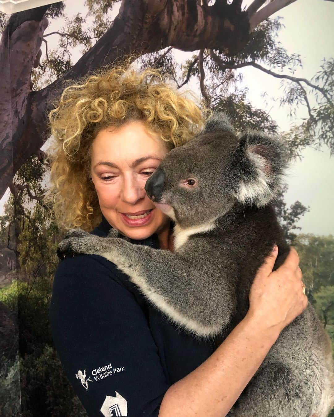 アレックス・キングストンさんのインスタグラム写真 - (アレックス・キングストンInstagram)「Had the most amazing experience at the Cleland Wildlife park ….. communing with the animals in a gorgeous botanical garden setting . Thank you Shelley and team for the work you do to keep these unique creatures healthy and safe from harm .」11月9日 22時25分 - alexkingstonofficial