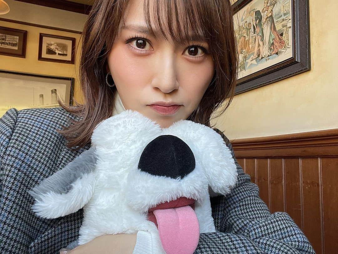 戸島花のインスタグラム：「🐩🐩🐩」