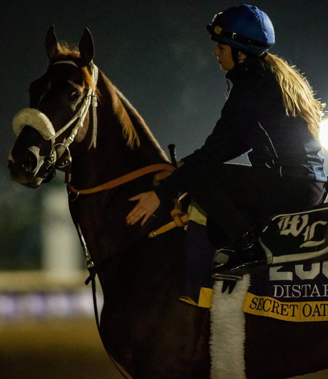 ミカエル・ミシェルさんのインスタグラム写真 - (ミカエル・ミシェルInstagram)「Breeder’s Cup week-end🌈  #breederscup #secretoath #husbandandwife #jockey #horseracing #keeneland」11月10日 1時19分 - mickaelle_michel_officiel