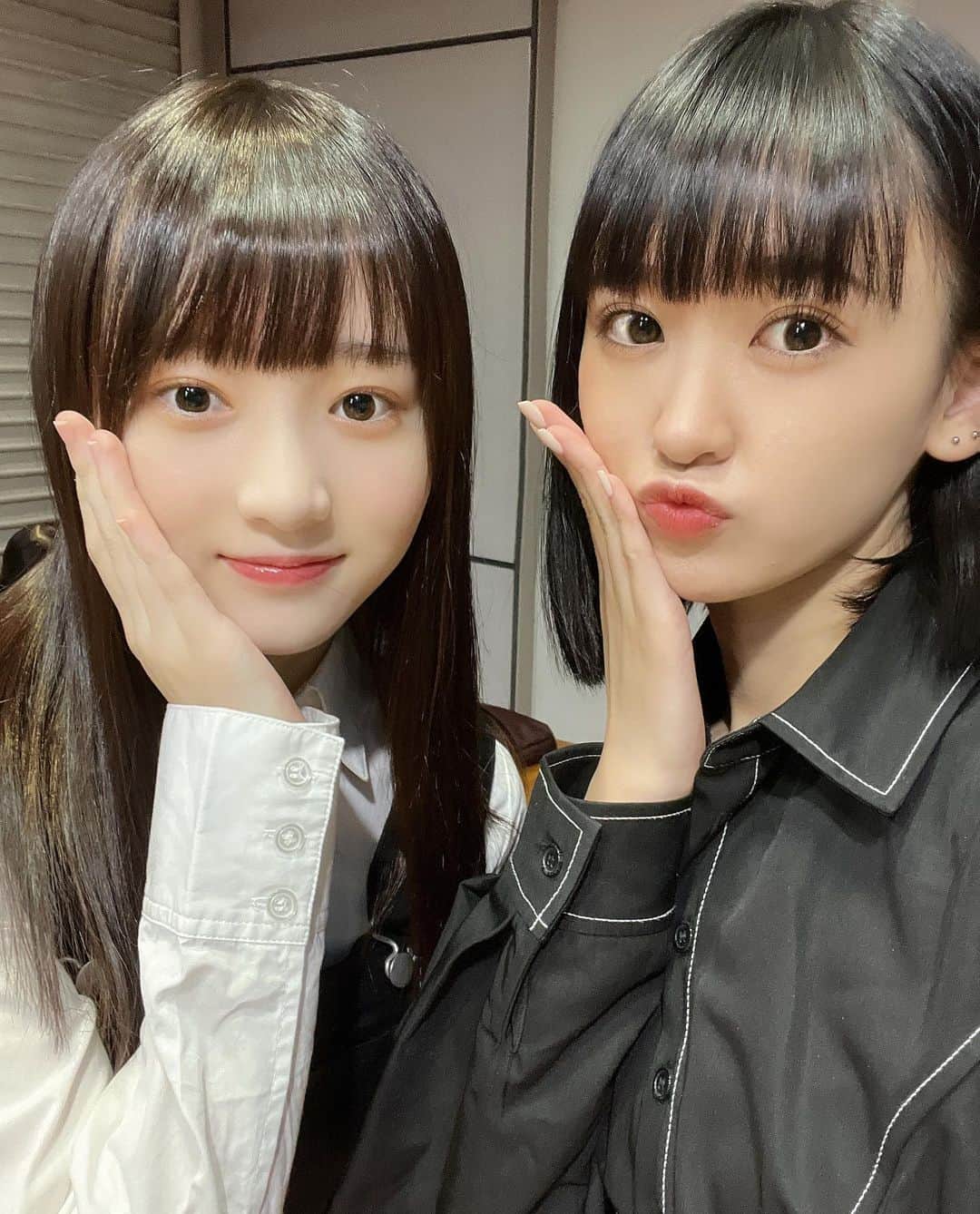 石田結耶のインスタグラム：「. 愛しのめいちゃん！！   めいちゃんと出会えて幸せだったし、仲良くなれて本当に嬉しかった！！ 一緒にいると楽しくてずっと笑顔になれるの！🫶🏻  めいちゃん！これからも宜しくね🤍」