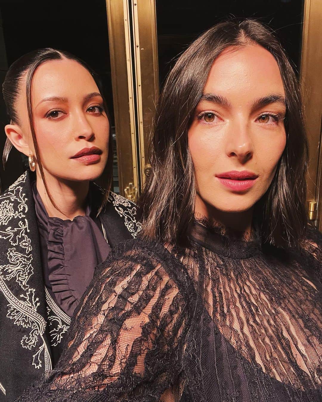 アラナ・マスターソンのインスタグラム：「Oh, that was lovely. @christianserratos 💕 thank you @diorbeauty 💕」