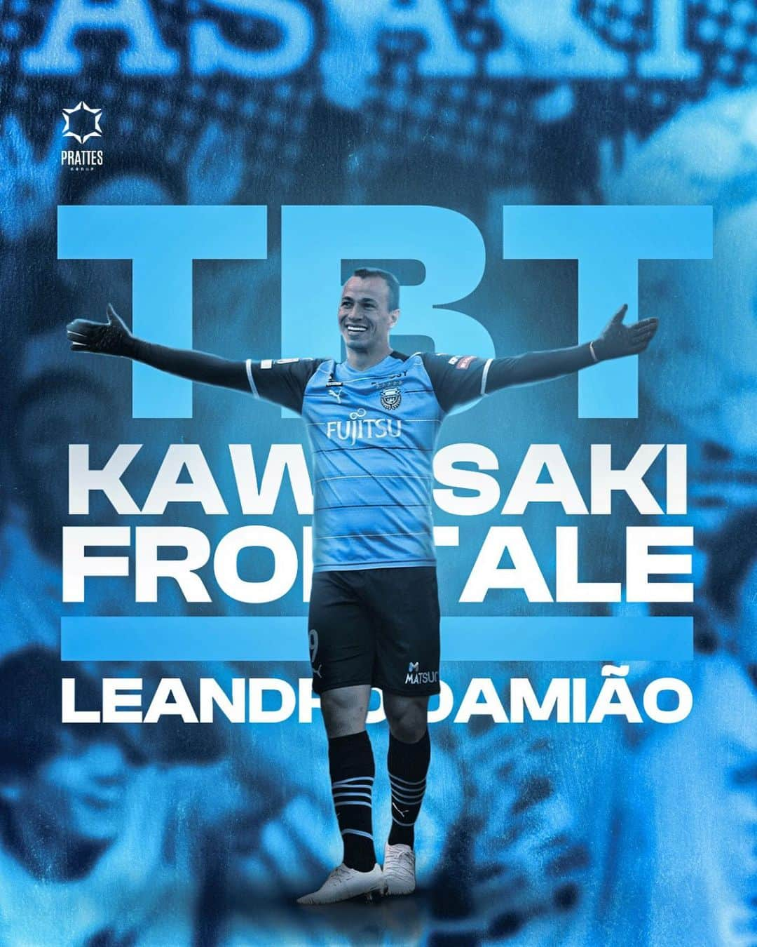 レアンドロ・ダミアン・ダ・シウバ・ドス・サントスのインスタグラム：「Quinta-feira, dia de #tbt e hoje vamos relembrar alguns títulos do @leandrodamiaoo pelo @kawasaki_frontale no clube desde 2019  . @kawasaki_frontale_por  . #kawasakifrontale #leandrodamiao #campeao」