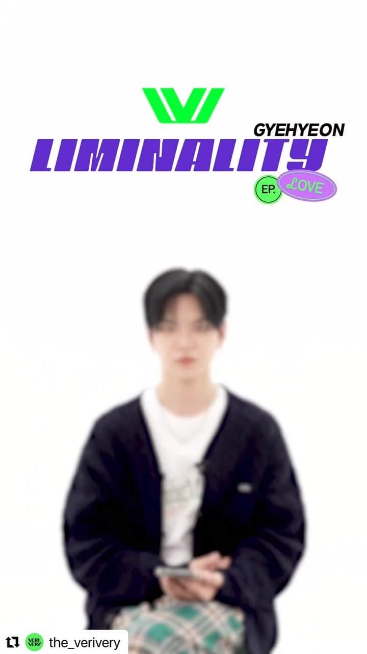 のインスタグラム：「#Repost @the_verivery with @use.repost ・・・ VERIVERY 3RD SINGLE ALBUM [Liminality - EP.LOVE] - Tap Tap   D-3 Emoji Interview #계현 #GYEHYEON   ▶https://youtu.be/I82wKSKSNTc ▶https://tv.naver.com/v/30623821   🎧 2022. 11. 14. 6PM (KST)   #베리베리 #VERIVERY #VRVR #Liminality #EP_LOVE #Tap_Tap #20221114_6PM」