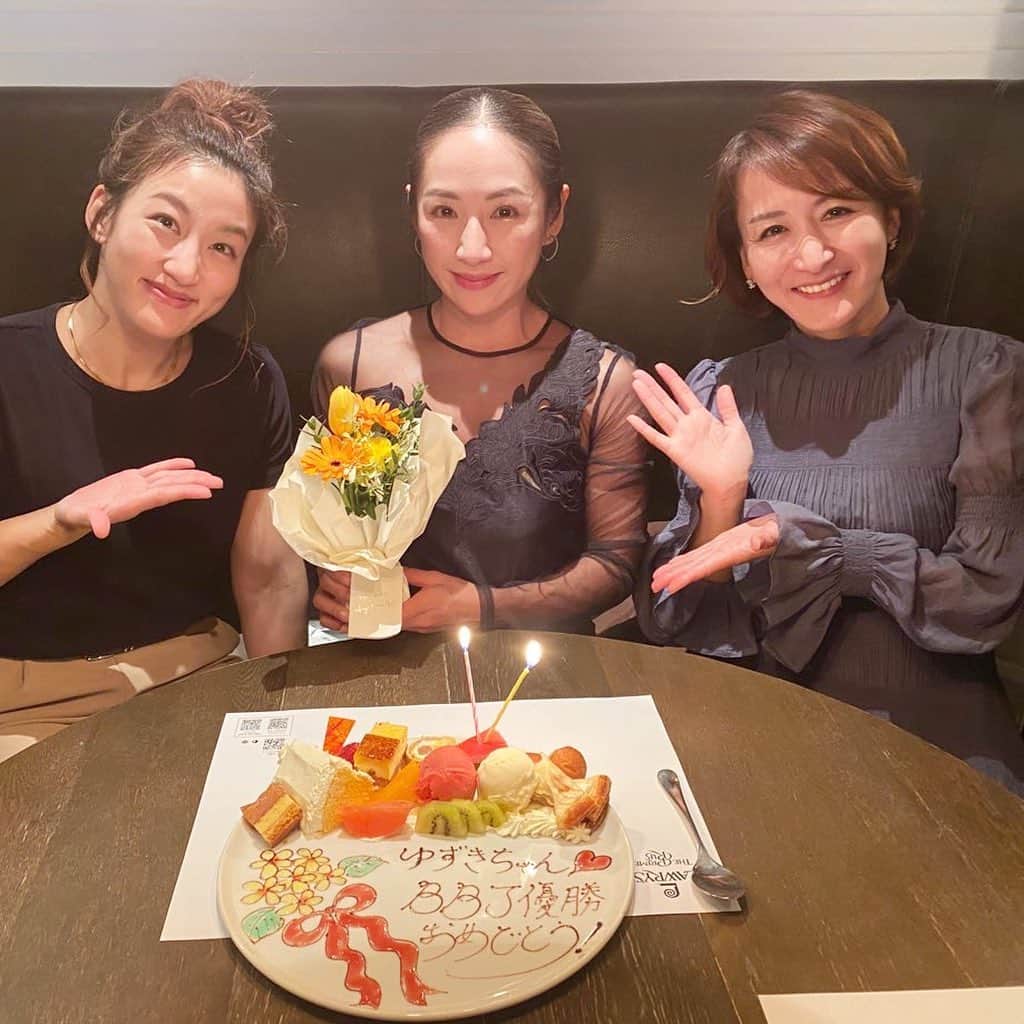杉山しずかのインスタグラム：「with @ayakoohhata  @aikawa_yuzuki  @bestbodyjapan」