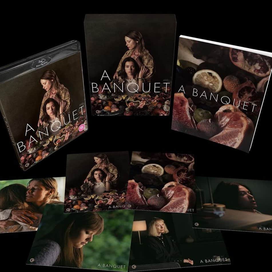 のインスタグラム：「Beautiful special edition release of #abanquet by @secondsightfilmsofficial directed by the divine @ruthpaxton ❣️」