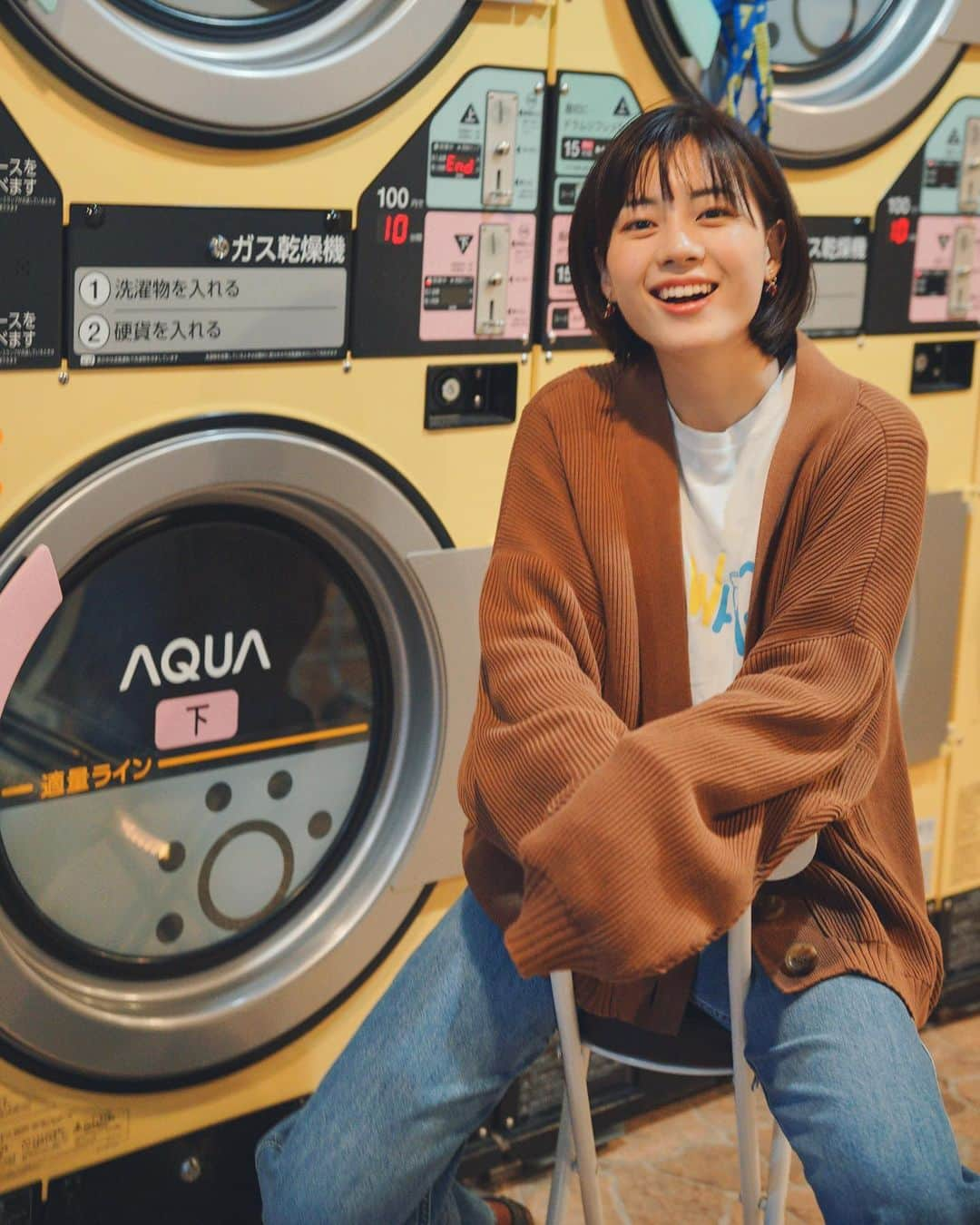 浅沼惠理さんのインスタグラム写真 - (浅沼惠理Instagram)「@miho_no_photograph   #laundry #emotional #retro」12月7日 0時27分 - eri_asanuma