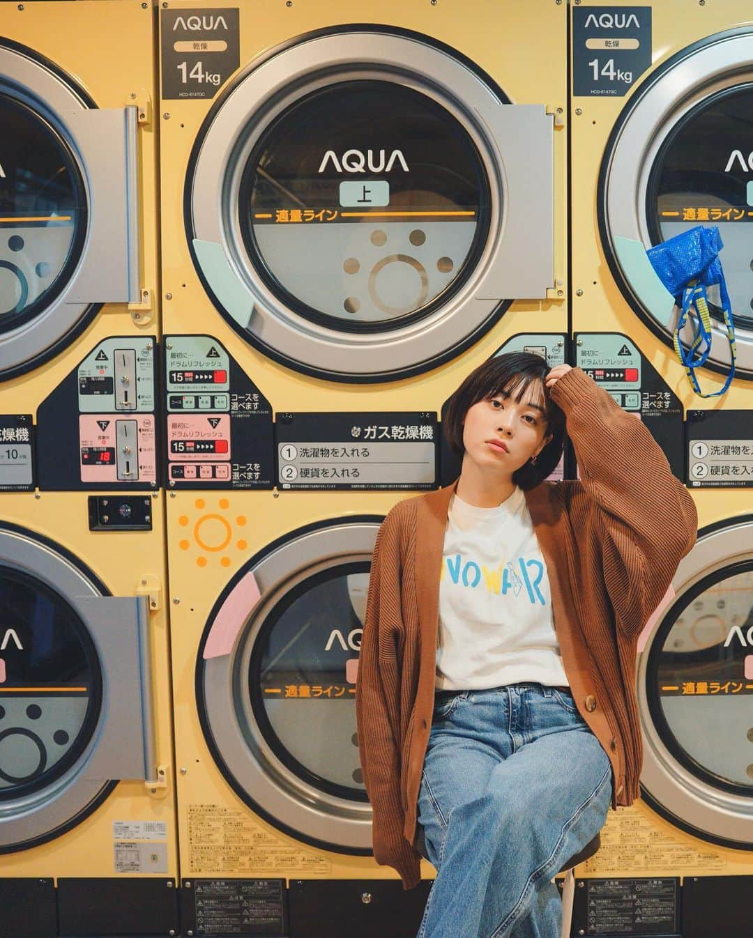 浅沼惠理さんのインスタグラム写真 - (浅沼惠理Instagram)「@miho_no_photograph   #laundry #emotional #retro」12月7日 0時27分 - eri_asanuma