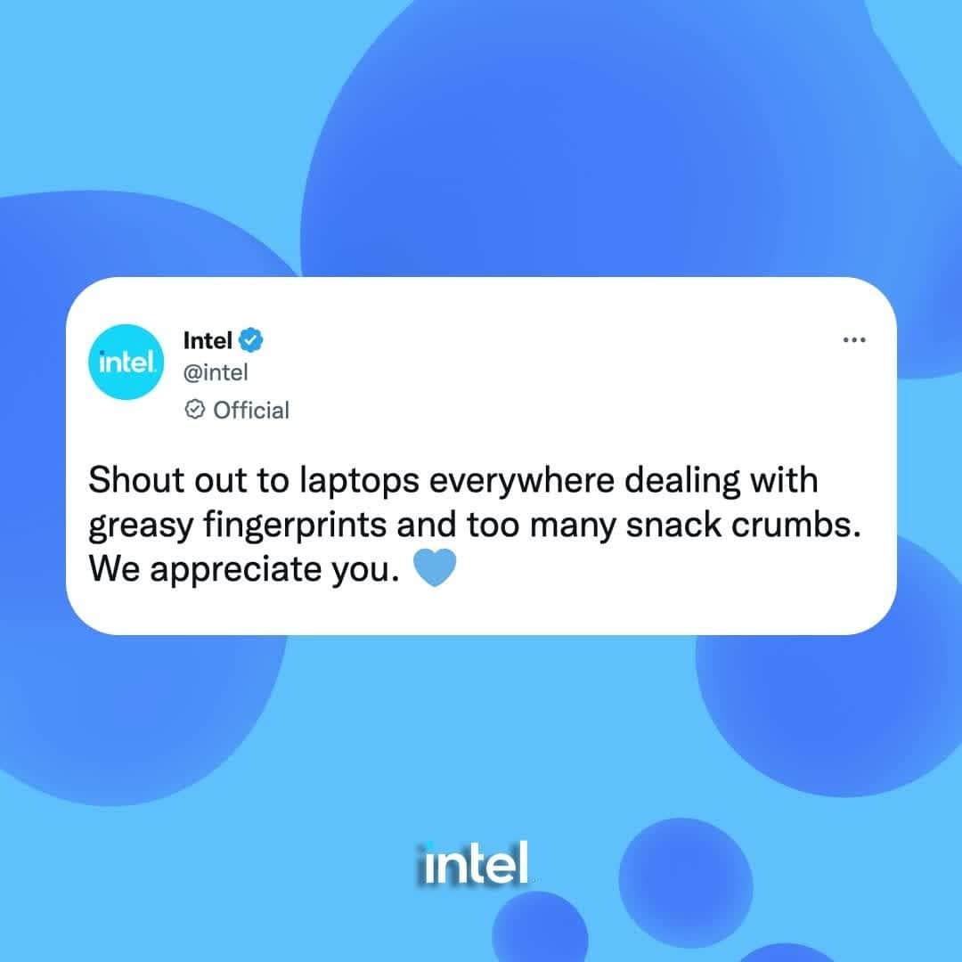 インテルのインスタグラム