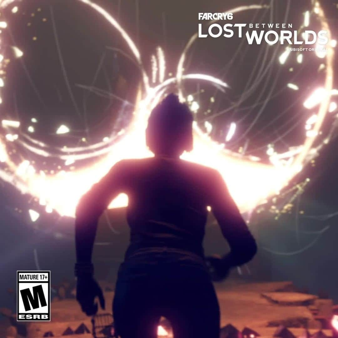 Ubisoftのインスタグラム：「Play now!  Lost Between Worlds, the new #FarCry6 expansion, is now available on all platforms  Will you be able to escape this fractured prison?  #LostBetweenWorlds」