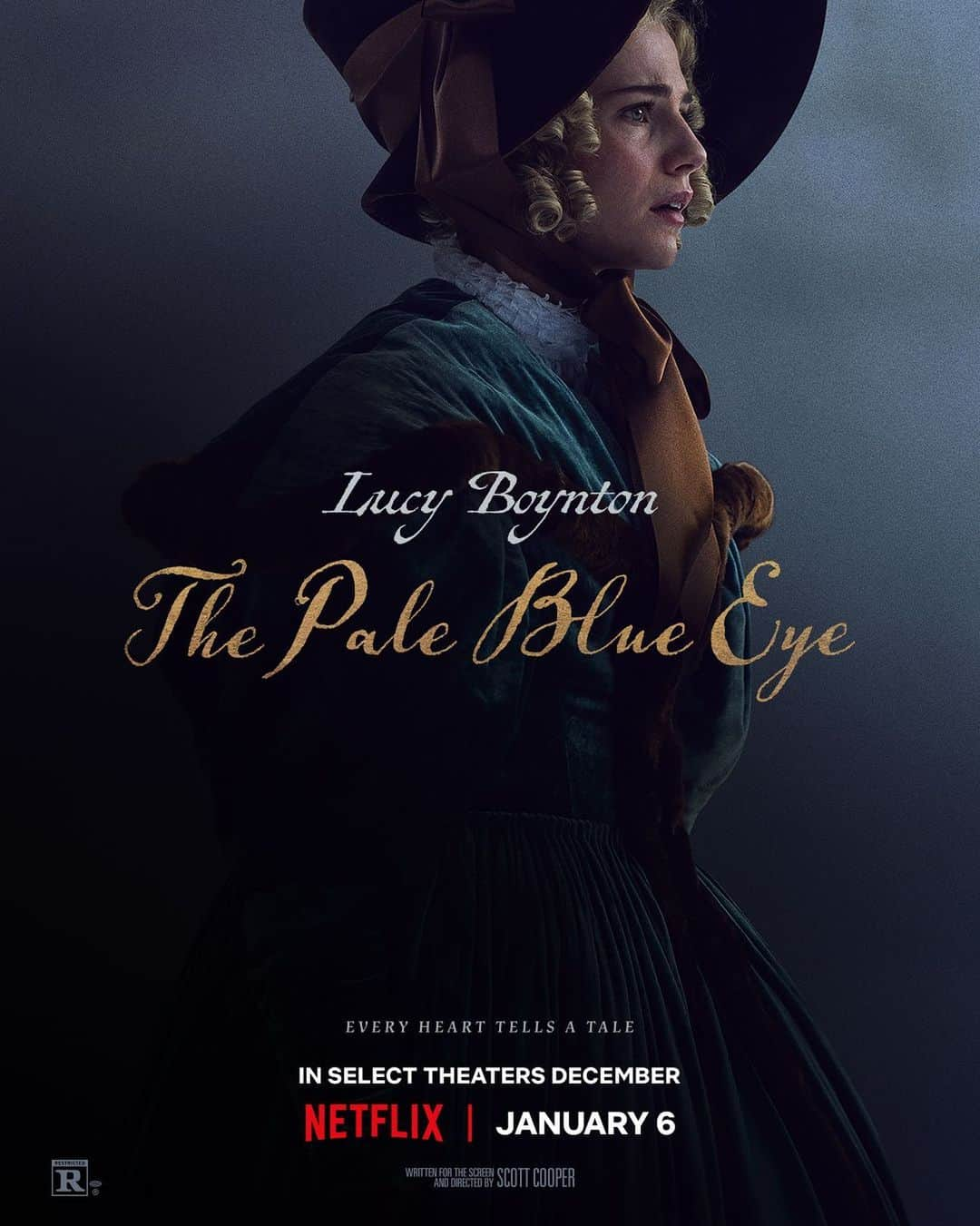 ルーシー・ボイントンのインスタグラム：「Lea ❄️ #ThePaleBlueEye」