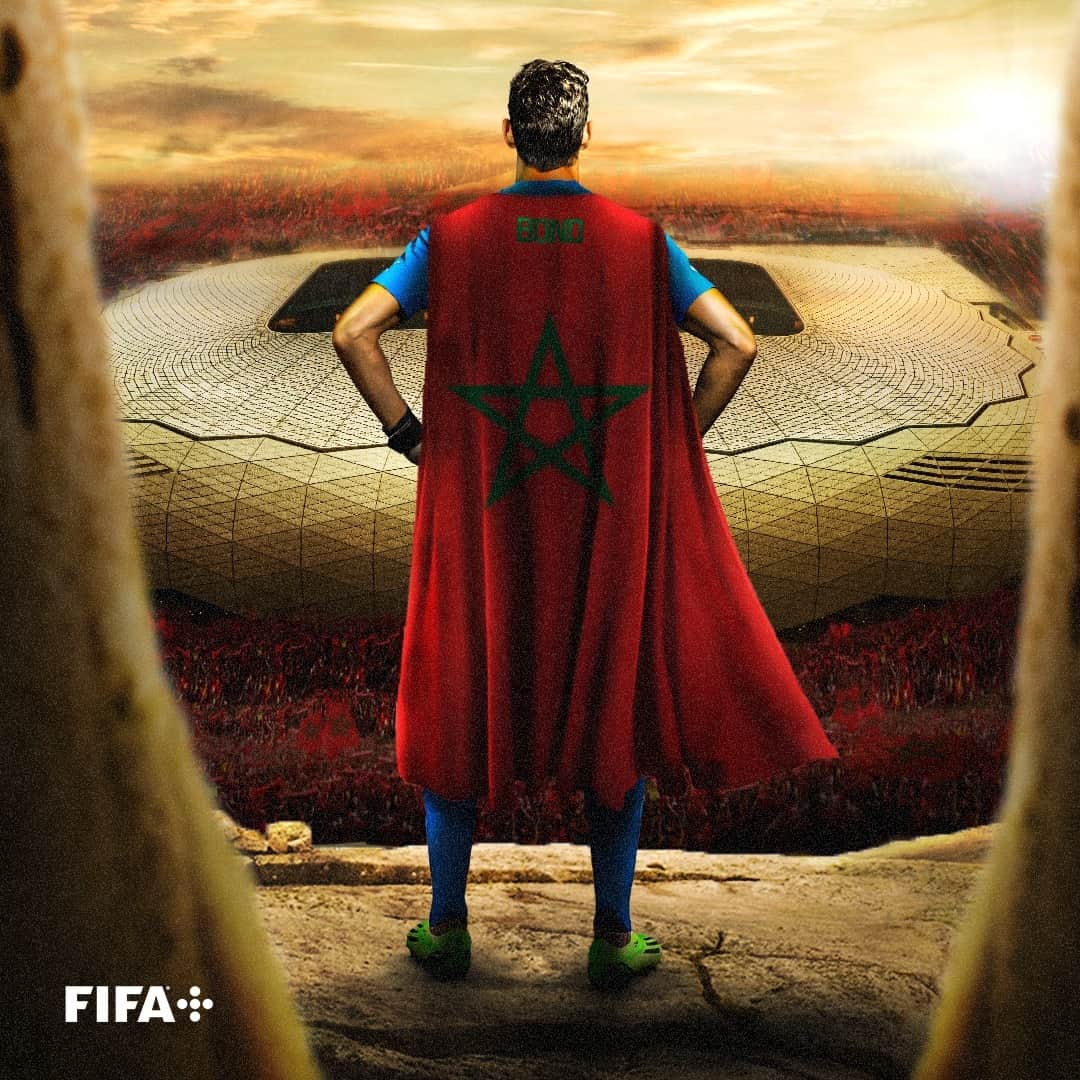 FIFAワールドカップさんのインスタグラム写真 - (FIFAワールドカップInstagram)「Super Yassine Bounou 🦸‍♂️   #FIFAWorldCup #Qatar2022」12月7日 8時00分 - fifaworldcup