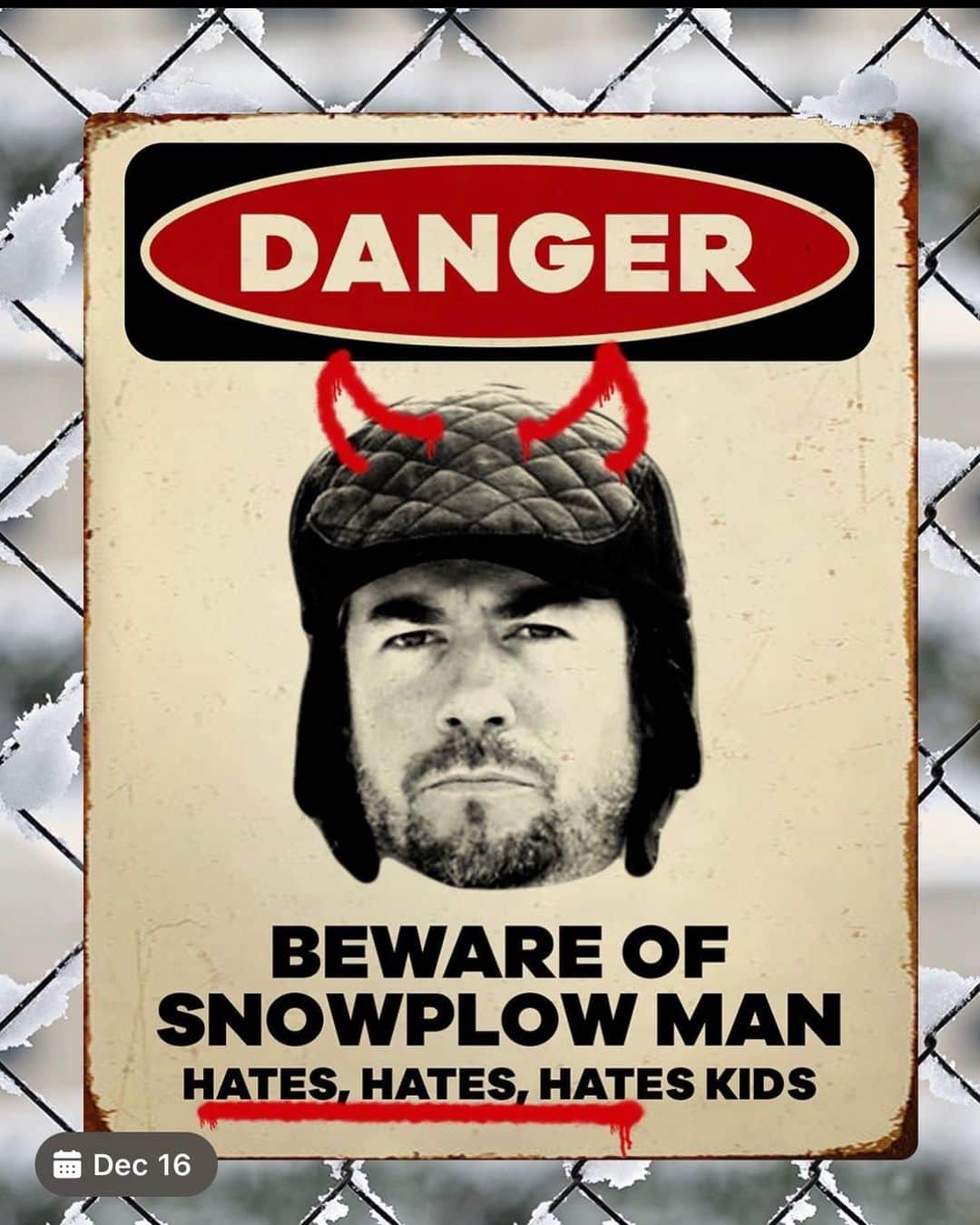 ジェリー・トレイナーのインスタグラム：「It’s a “snow down” dec 16th #nickelodeon #paramountplus #snowday」