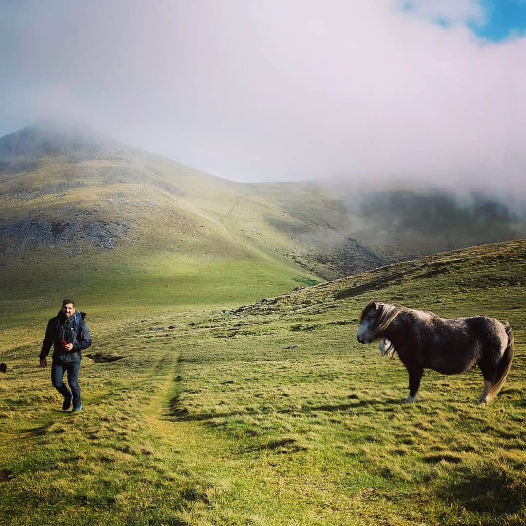 ゴルカ・イライソス・モレノのインスタグラム：「Busco y no te encuentro… y solo me queda mirar al cielo… y  en cada paseo por la naturaleza, intentando recibir mucho más de lo que ando buscando. Miro profundamente… y entonces comprendo todo algo mejor…」