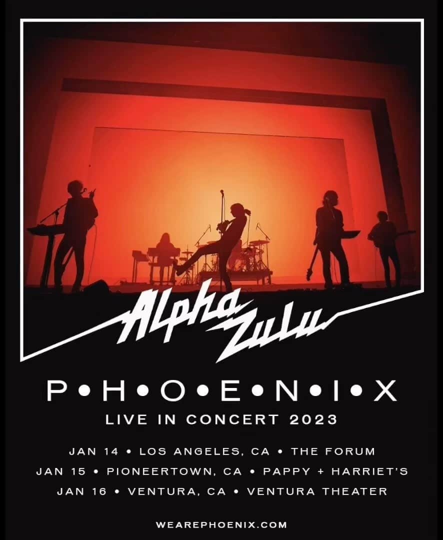 のインスタグラム：「A few last minute added shows this January!   Presale (Ventura only) begins tomorrow at 10am and general on sale Friday at 10am」
