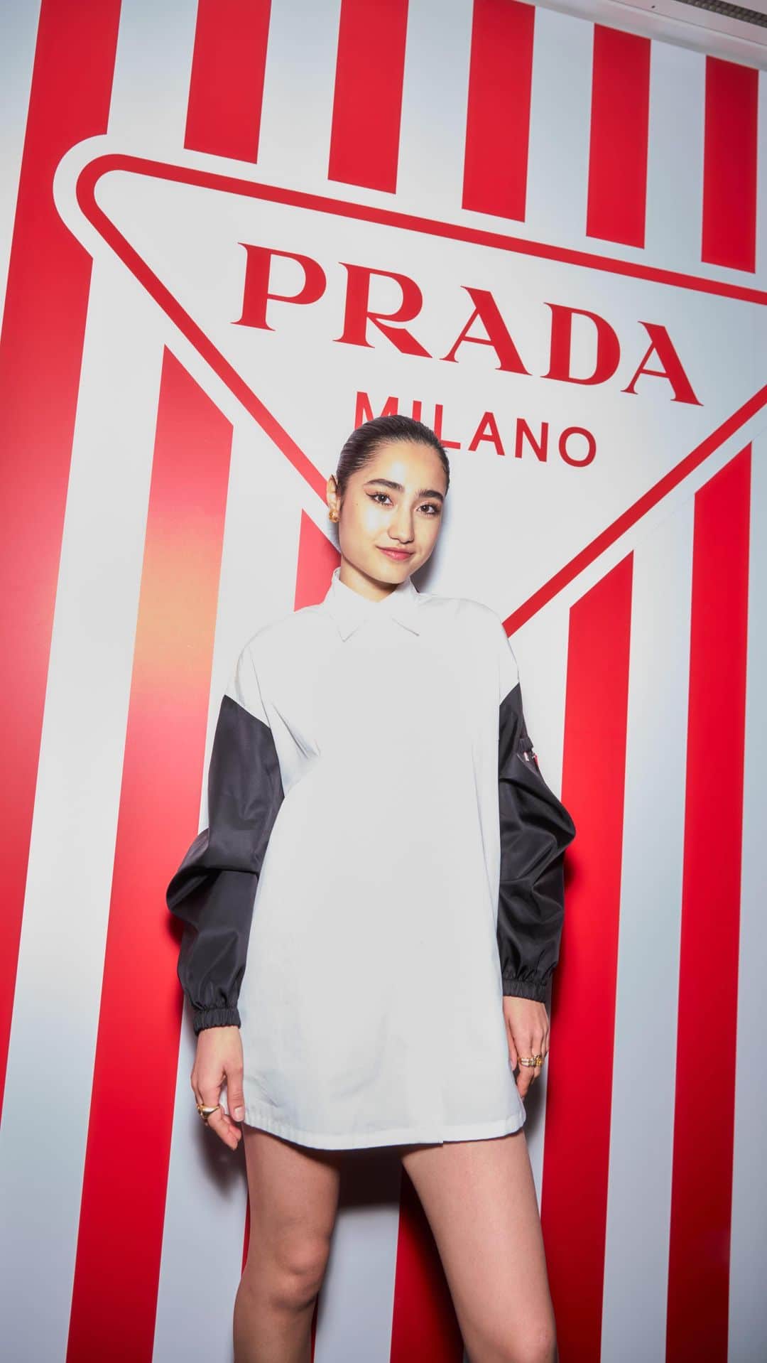 のインスタグラム：「Djed for @prada ❤️❤️❤️ THANK YOU!! 📸: @toki1 @kee.yamada #pradaholiday」