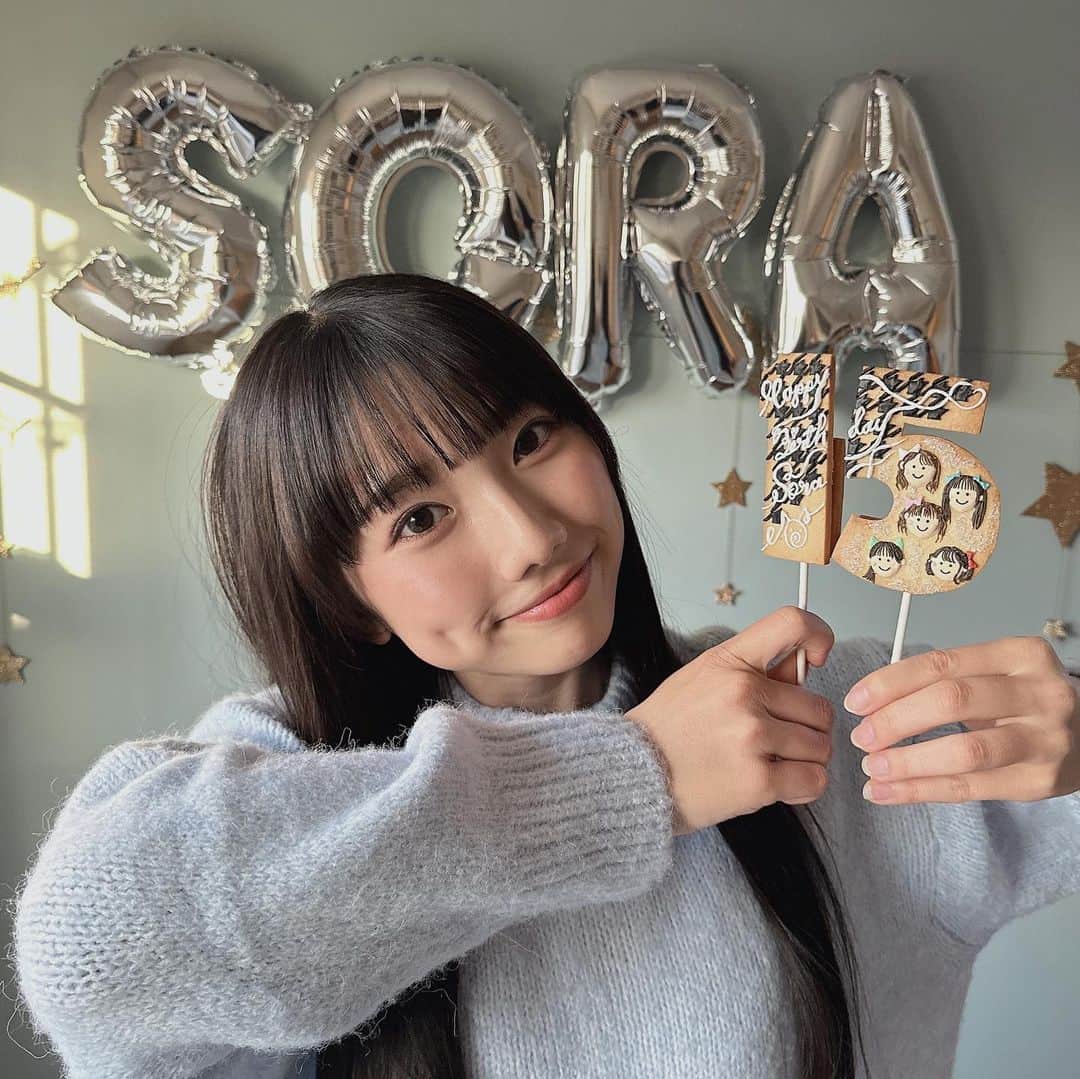 宇佐美空来さんのインスタグラム写真 - (宇佐美空来Instagram)「15歳  #誕生日 #07 #中3 #15歳 #アンドベイク #andbake」12月8日 21時16分 - sora_usami