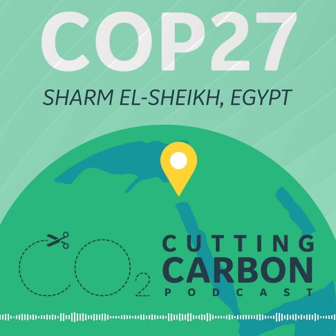 GeneralElectricのインスタグラム：「Podcasts fans, listen up! 👂  @ge__power has a special episode of their #CuttingCarbon podcast focused on #COP27. Hosts Jeff Goldmeer & Brian Gutknecht, along with attendees Roger Martella, GE’s Chief Sustainability, and Arshad Mansoor, EPRI’s President and CEO, discuss key takeaways and some of the top commitments from the conference. 🌎  🎧 at the link in our bio.」