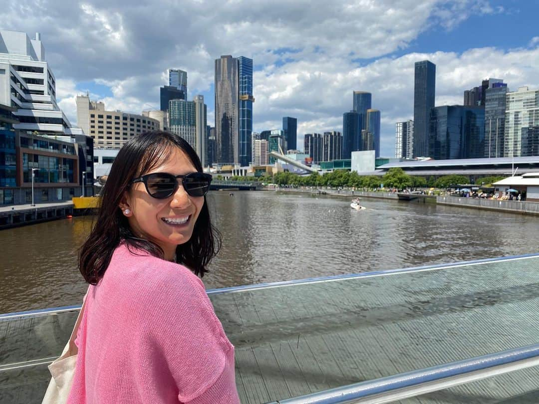 坂口由里香のインスタグラム：「🌷🌷🌷  #メルボルン #melbourne」