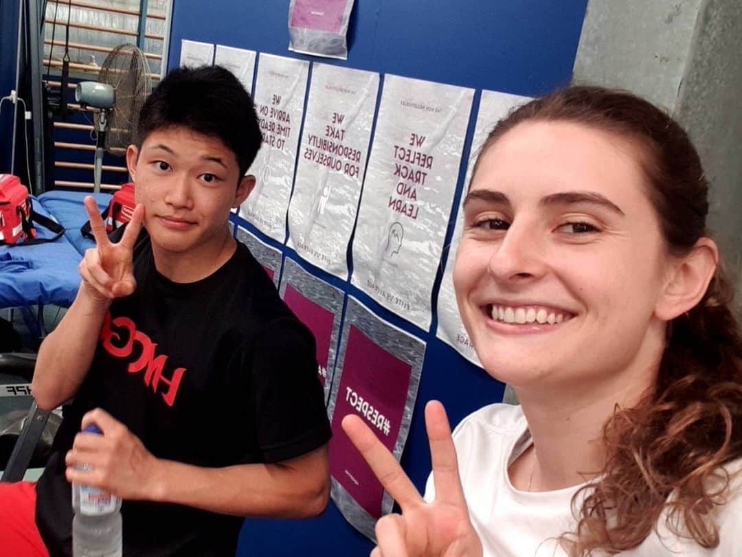 玉井陸斗のインスタグラム：「Thank you everyone😊😊 I enjoyed these 3 weeks very much😝   #Australia   #Brisbane  #diving」