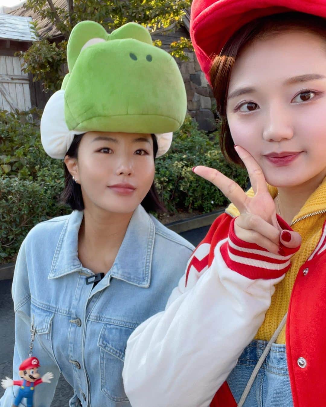 イ・サンファさんのインスタグラム写真 - (イ・サンファInstagram)「USJ🇯🇵🇰🇷🧡 with niece 김스카이랑 그리고 강나미두 #슈퍼마리오 #루이지 #미니언즈」12月9日 13時44分 - sanghwazz