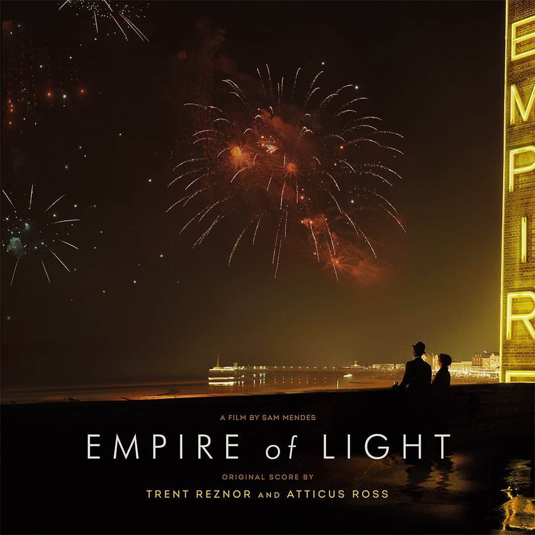 ナイン・インチ・ネイルズのインスタグラム：「Empire of Light (Original Score) by Trent Reznor & Atticus Ross, from the film by Sam Mendes, is available now at the link in bio.」