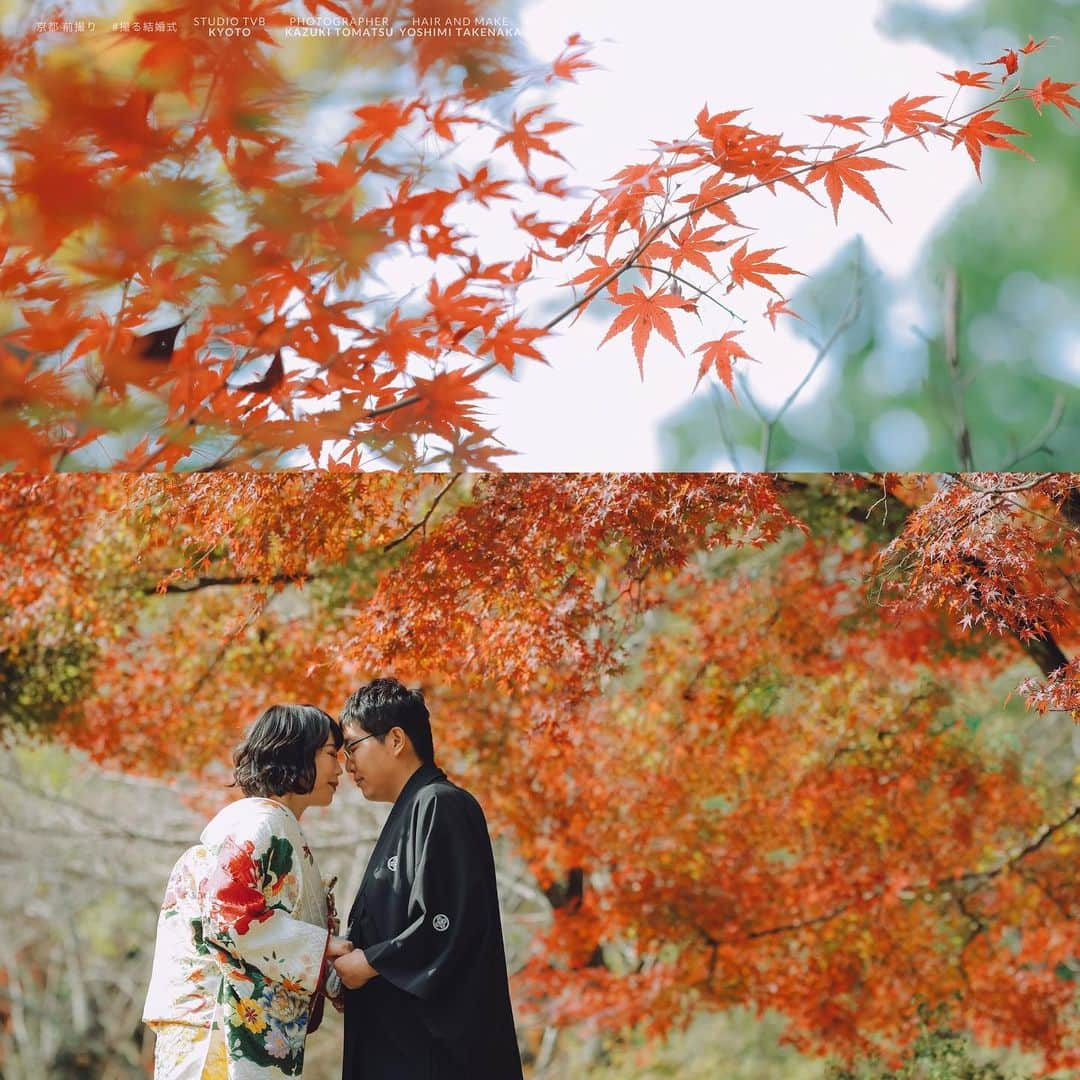 Decollte Wedding Photographyさんのインスタグラム写真 - (Decollte Wedding PhotographyInstagram)「本日はご指名いただきまして、誠にありがとうございました🍁✨  皆さまからのご指名、お待ちしております ☺︎  『嵐山ロケーション』  photo : Kazuki Tomatsu  hair&makeup : Yoshimi Takenaka  ”お二人が楽しめる空間作り” と ”見返したくなるお写真”  大阪生まれ・大阪育ちのよく喋るカメラマンです！  にぎやかで、にこやかな撮影空間を楽しんでいただけます！ 大切なお二人の記念写真のお手伝いをさせていただければ幸いです！  @decollte_resruit  @d_weddingphoto_jp @decollte_weddingphoto  ————————————————————————————————————  京都でロケーション、前撮り、和装、洋装、結婚写真のご予約はこちらから Studio TVB KYOTO https://www.studiotvb-kyoto.jp 075-708-6875  ————————————————————————————————————」11月16日 17時07分 - d_weddingphoto_jp