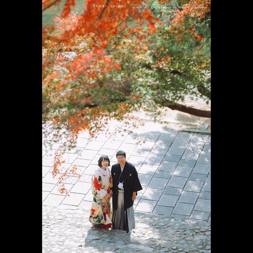 Decollte Wedding Photographyさんのインスタグラム写真 - (Decollte Wedding PhotographyInstagram)「本日はご指名いただきまして、誠にありがとうございました🍁✨  皆さまからのご指名、お待ちしております ☺︎  『嵐山ロケーション』  photo : Kazuki Tomatsu  hair&makeup : Yoshimi Takenaka  ”お二人が楽しめる空間作り” と ”見返したくなるお写真”  大阪生まれ・大阪育ちのよく喋るカメラマンです！  にぎやかで、にこやかな撮影空間を楽しんでいただけます！ 大切なお二人の記念写真のお手伝いをさせていただければ幸いです！  @decollte_resruit  @d_weddingphoto_jp @decollte_weddingphoto  ————————————————————————————————————  京都でロケーション、前撮り、和装、洋装、結婚写真のご予約はこちらから Studio TVB KYOTO https://www.studiotvb-kyoto.jp 075-708-6875  ————————————————————————————————————」11月16日 17時07分 - d_weddingphoto_jp
