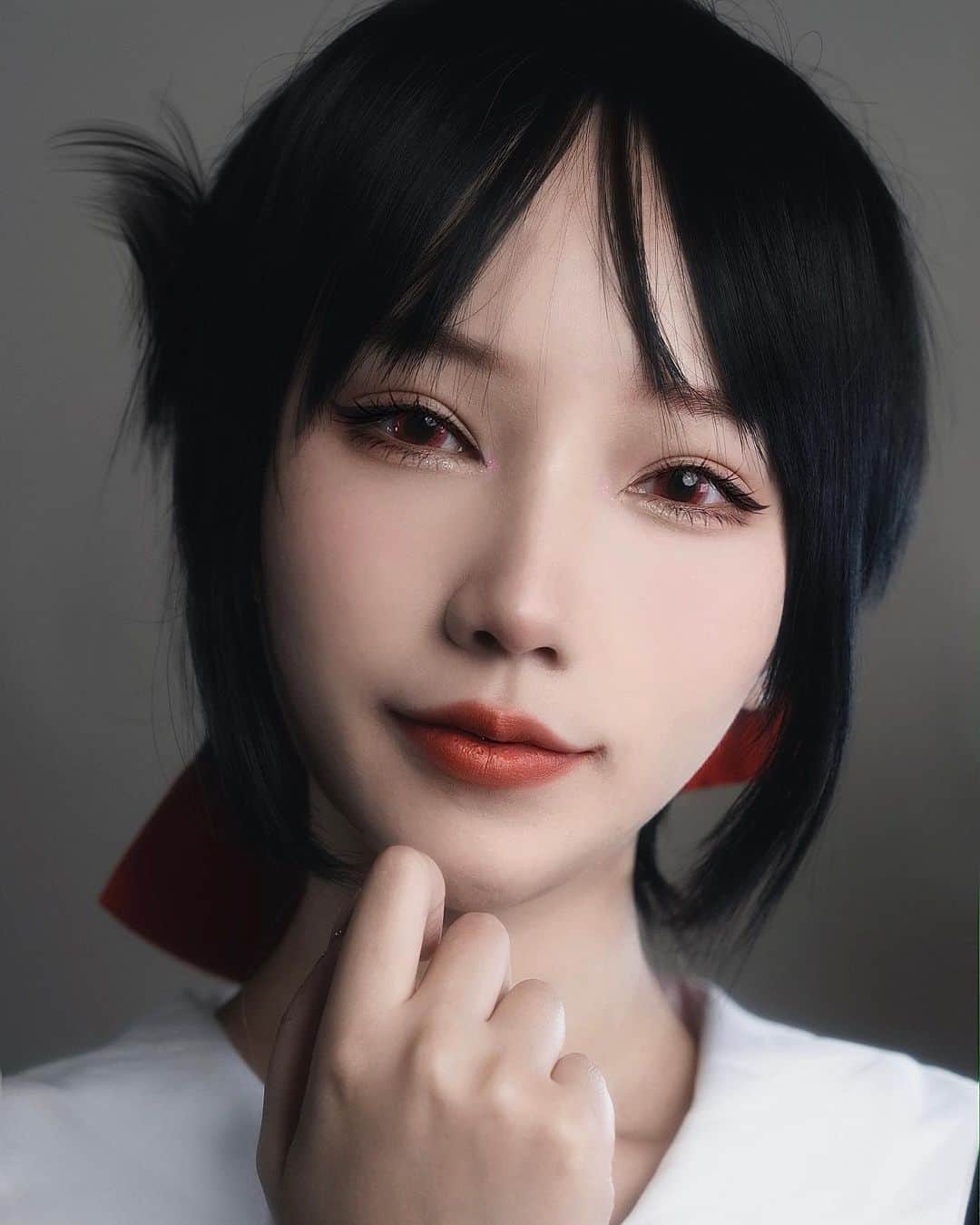犬神洛洛子のインスタグラム：「お可愛いこと　 #kaguya #kaguyasama #kaguyashinomiya #kaguyasamaloveiswar #cosplay #かぐや様は告らせたい #四宮かぐや #コスプレ」