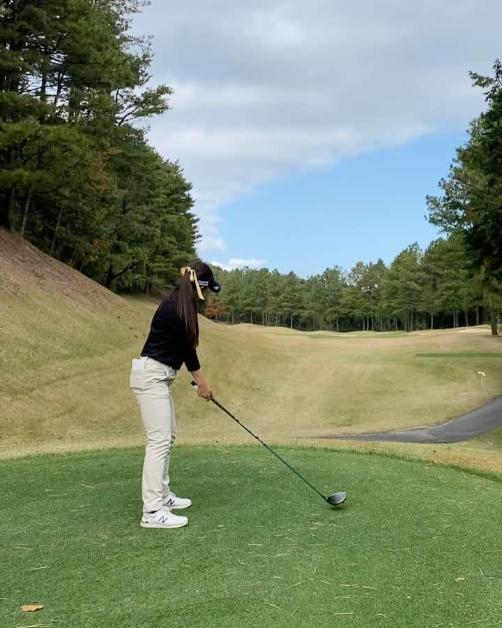 河本結のインスタグラム：「. 地元、愛媛県🍊 . #愛媛 #ゴルフ#GOLF #ドライバー」